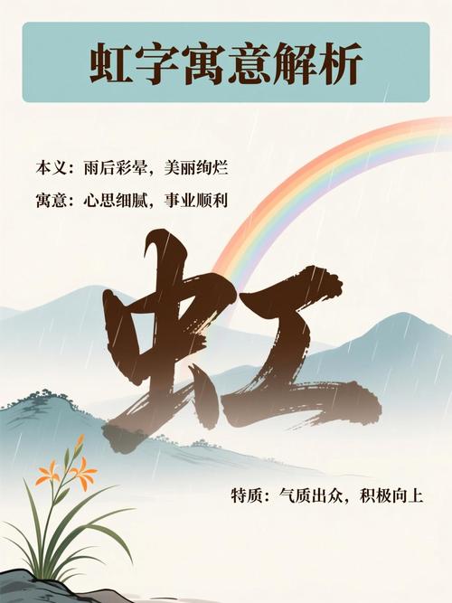 虹字五行属什么？如何根据五行属相为虹字女孩挑选最佳组合名字？