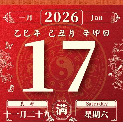 2026年1月17日农历冬月二十九，是风水起名最佳吉日吗？