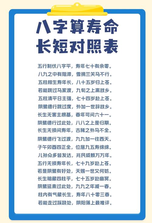 八字命硬的人是不是梗容易长寿呢？