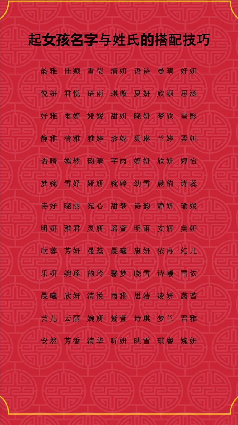 如何给姓强的智慧才气女孩取一个好听的名字呢？