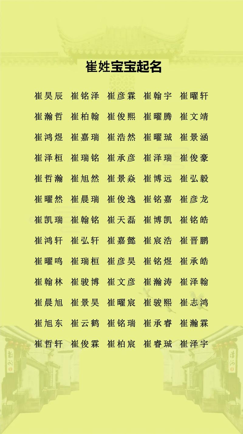 嵇姓女宝宝名字中哪个最优美？