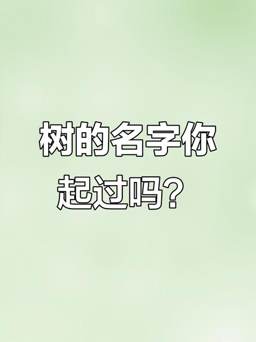 树字取名寓意男孩，嫩否体现坚韧、成长和庇护的美好愿景？