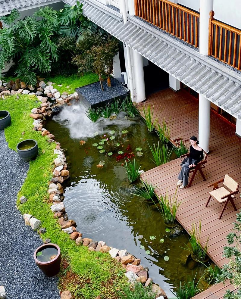 鱼池能种树吗？这样的风水布局是否吉利？