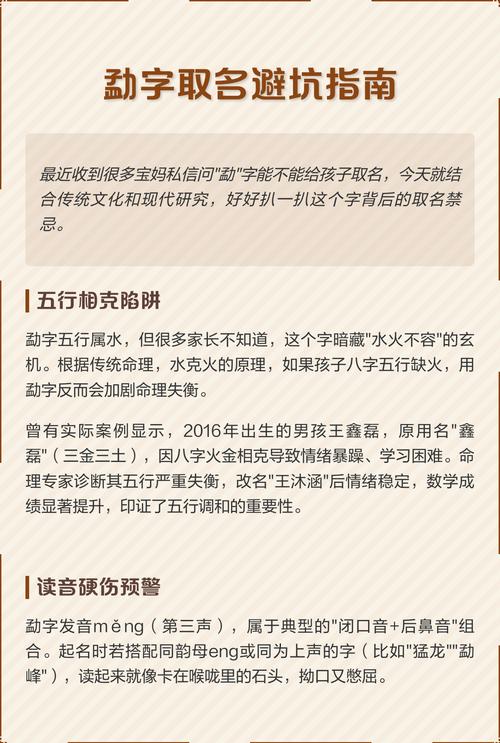 勐字五行属什么？男孩取名用勐字寓意有哪些？