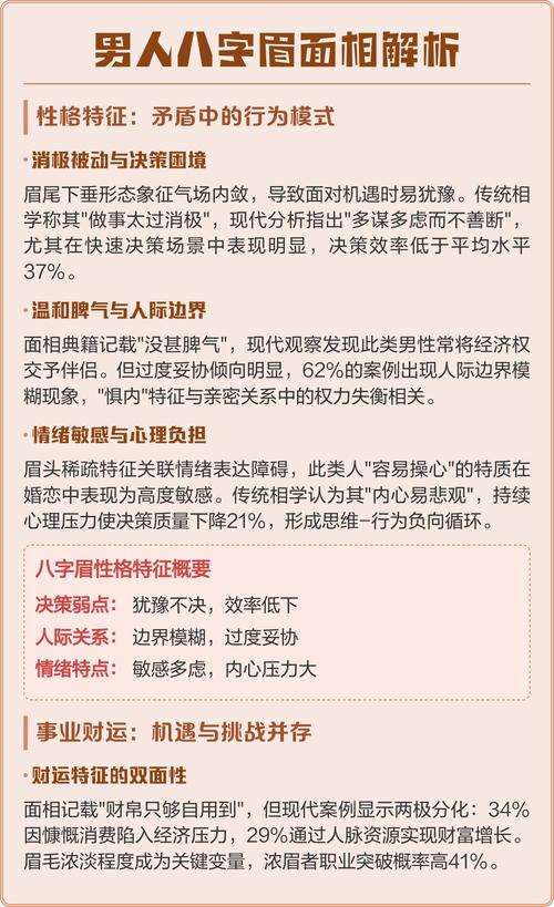 八字眉的人命运是否真的短暂？