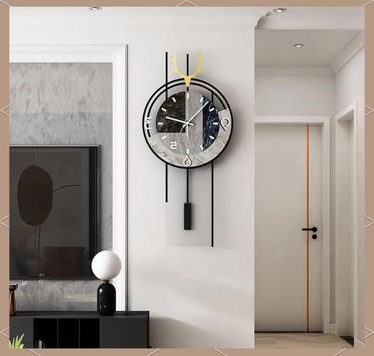 家居风水挂钟对着门摆放是否会影响运势？