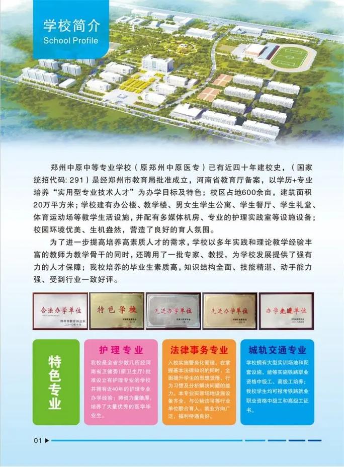 郑州中原中等专业学校收命学校地址具体在哪里？