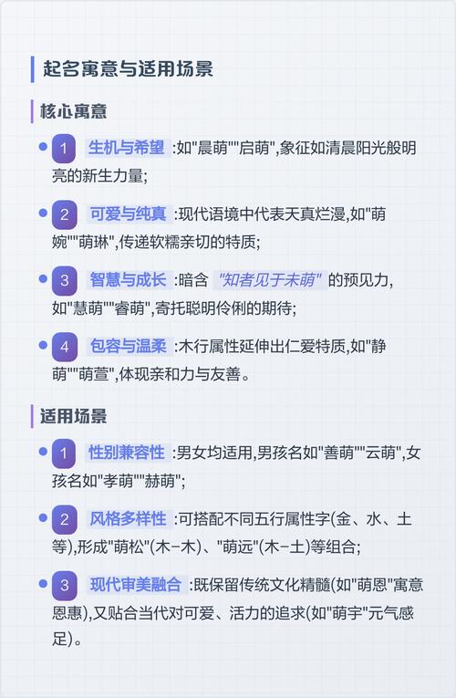 萌字五行属什么？女孩取名用萌字寓意美好，有没有什么好建议？
