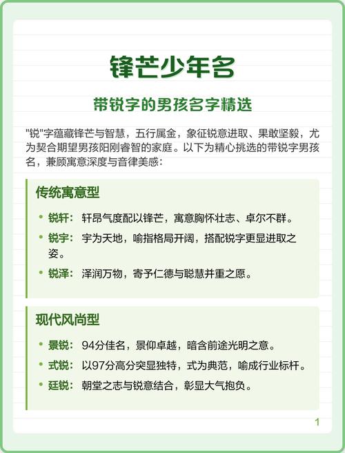 锐字取名寓意男孩，嫩否体现其聪明才智和锐意进取的精神？