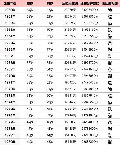 1996年或1997年出生的人是什么命，现在多少岁了？