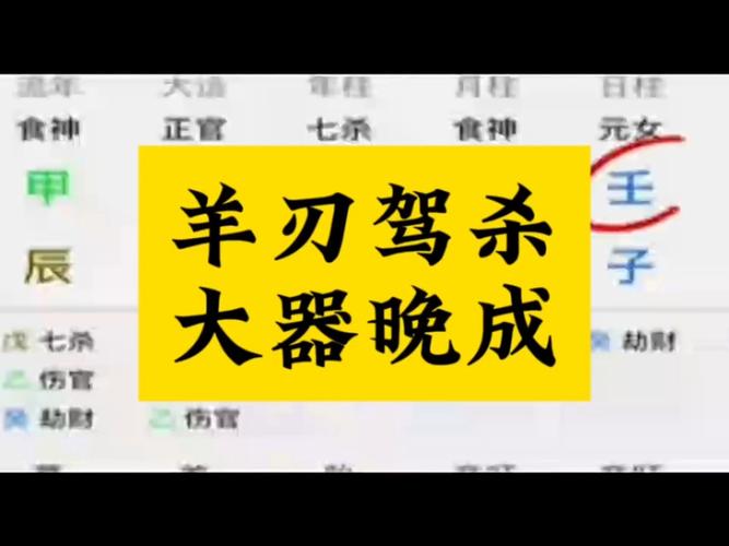 羊刃驾杀之后，是否适合从事商业经营活动？