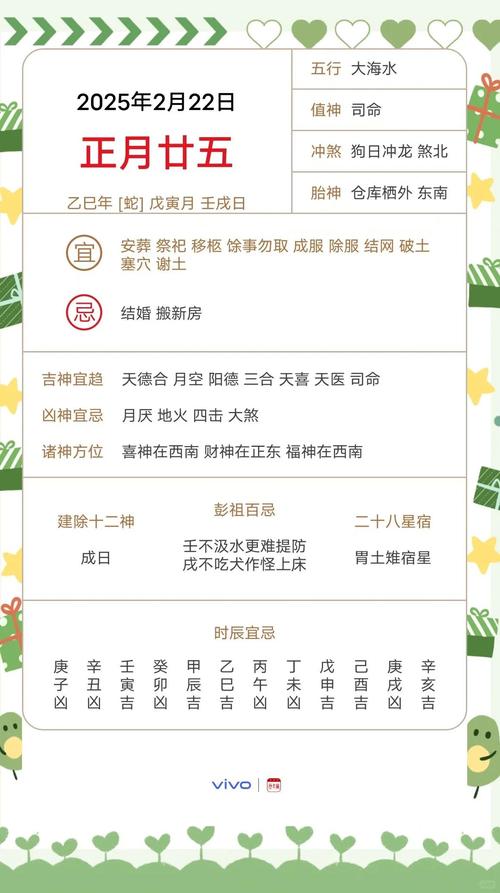 2026年2月22日黄历显示，这天适合安坟吗？