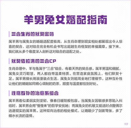 属羊女与属兔男婚配是否为最佳组合呢？