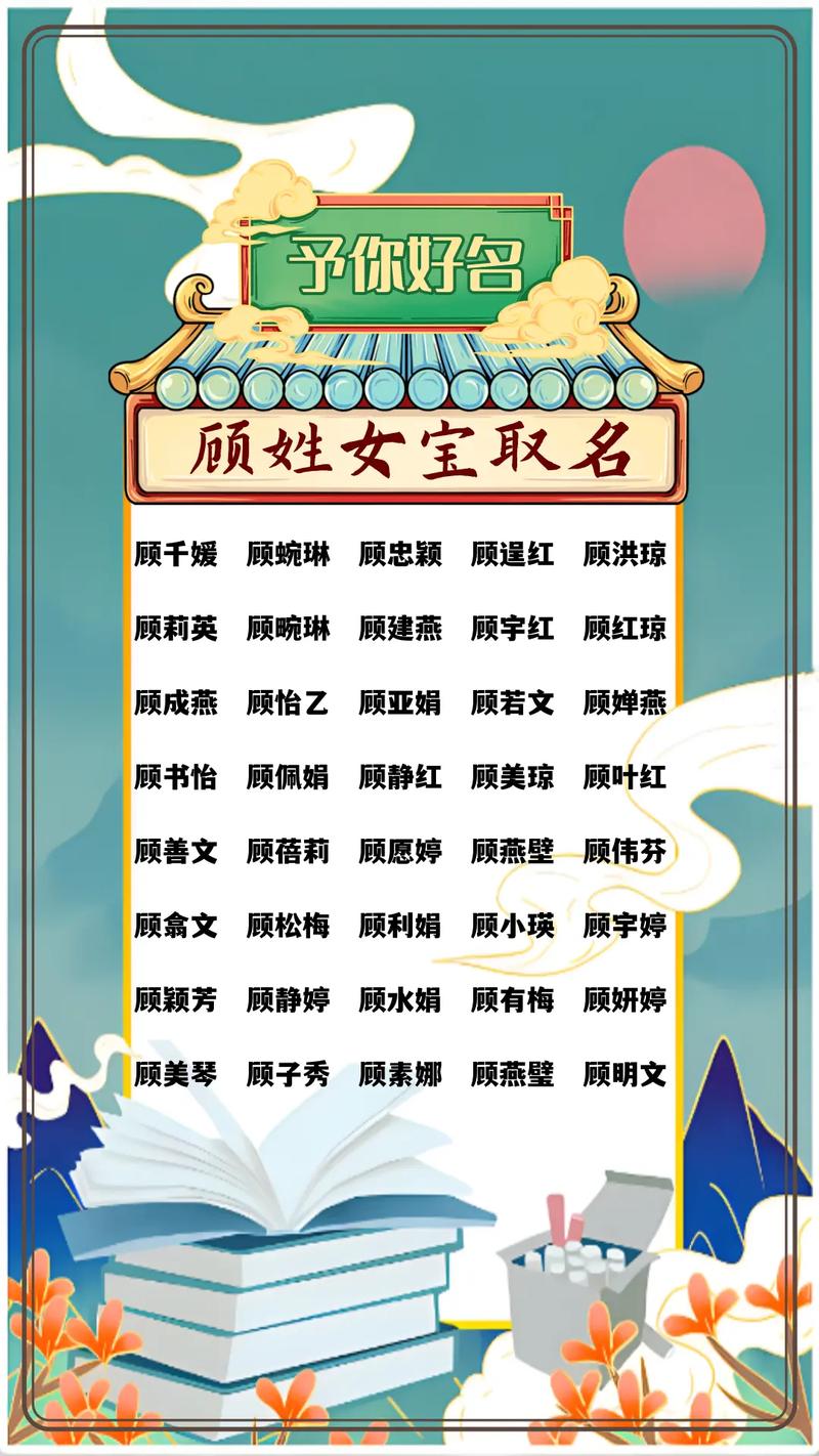 顾字五行属什么？如何根据五行属相为顾字女孩挑选最佳组合名字？