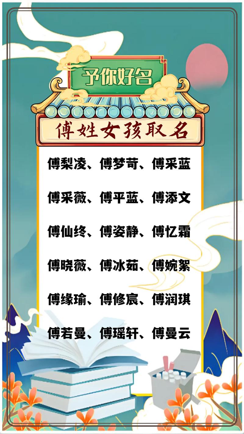 如何根据风水或五行原理，为傅姓女宝宝取一个既有气质又符合命理的名字？