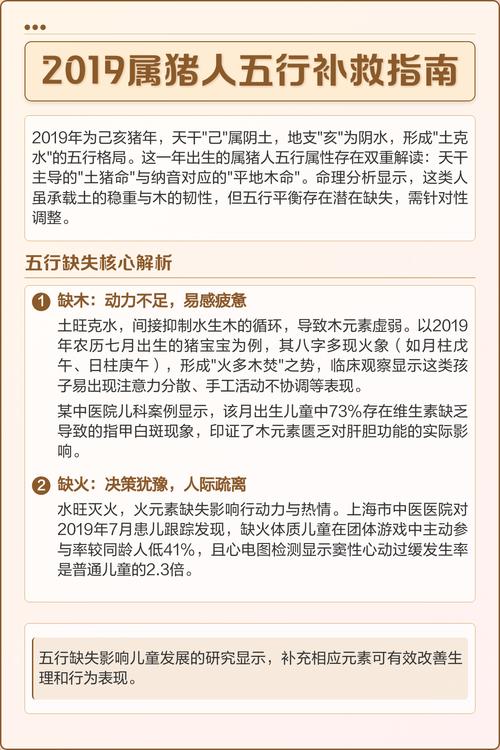 属猪火命的人缺少什么五行元素，火猪命五行缺什么可以补充？