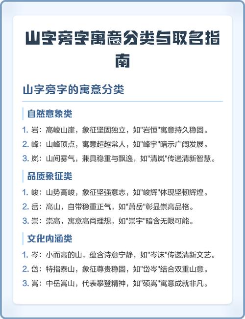 山字取名寓意男孩，有哪些深层含义和美好寓意？