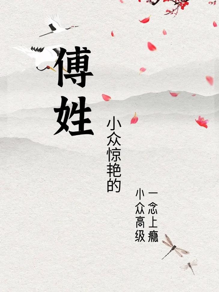 傅姓女孩起个冷门独特名字，有没有什么好建议？