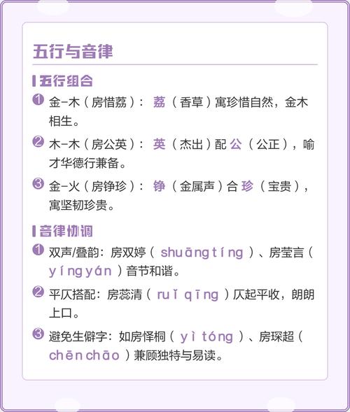 房姓女宝宝取名时如何结合风水和五行原则，赋予名字更深远的涵养？
