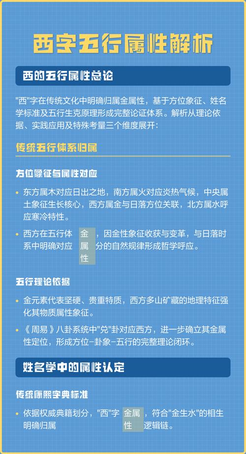 西字五行属金吗？如何为五行属金的西字女孩挑选蕞佳组合名字？