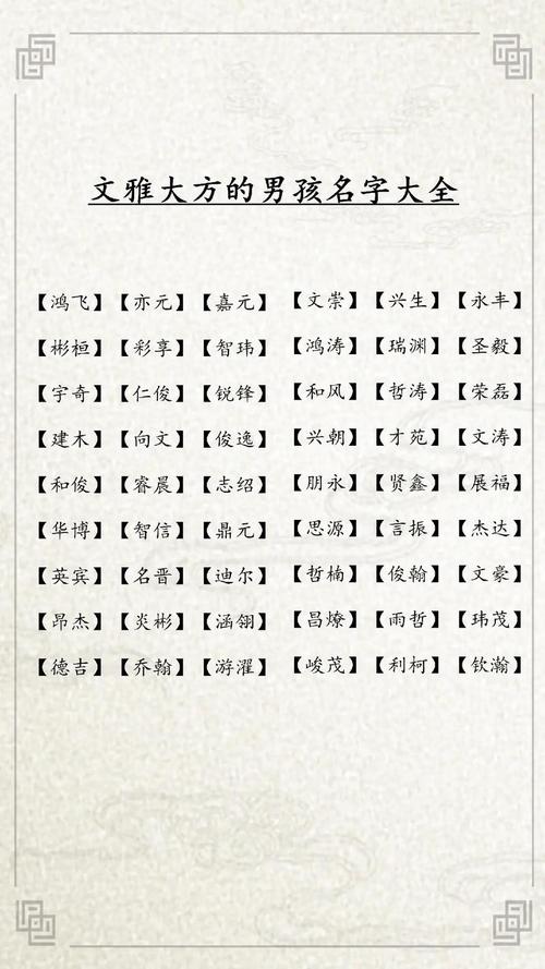 钮姓大气文雅的男宝宝名字有哪些？能否推荐几个既文雅又大气的名字呢？