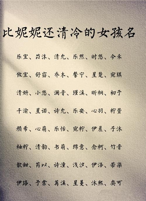 谈姓冷门独特的女孩名字有哪些？
