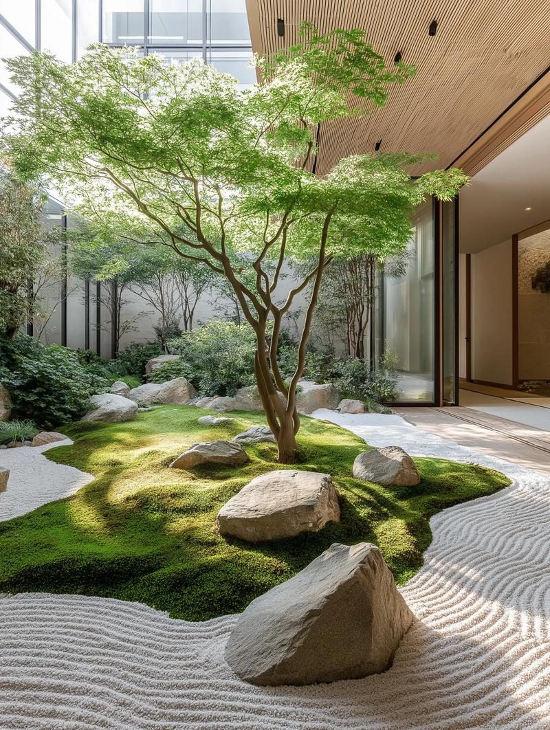 枯山水风景设计时是否注重风水布局的讲究？