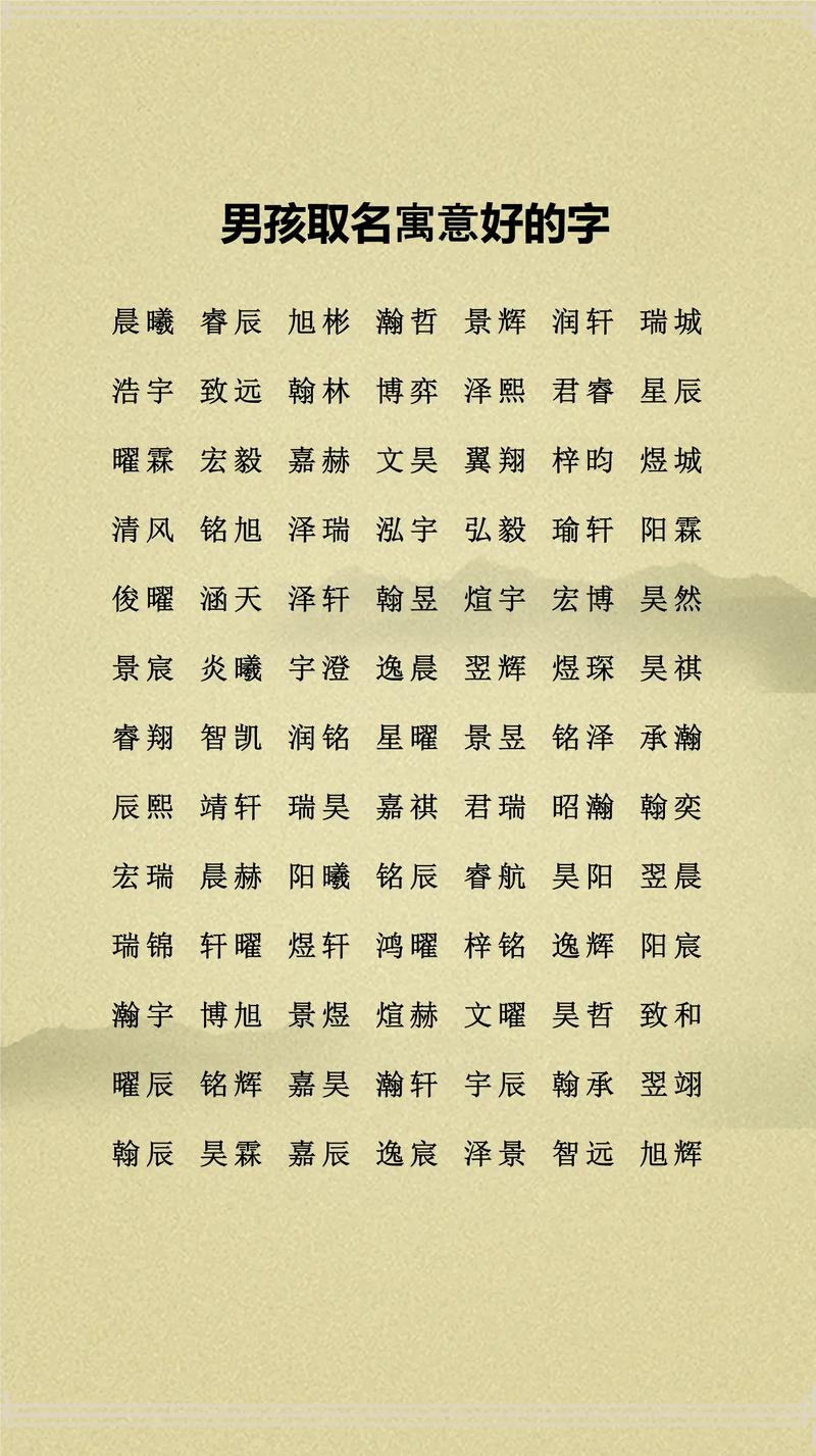 龙字五行属什么男孩取名寓意有哪些？