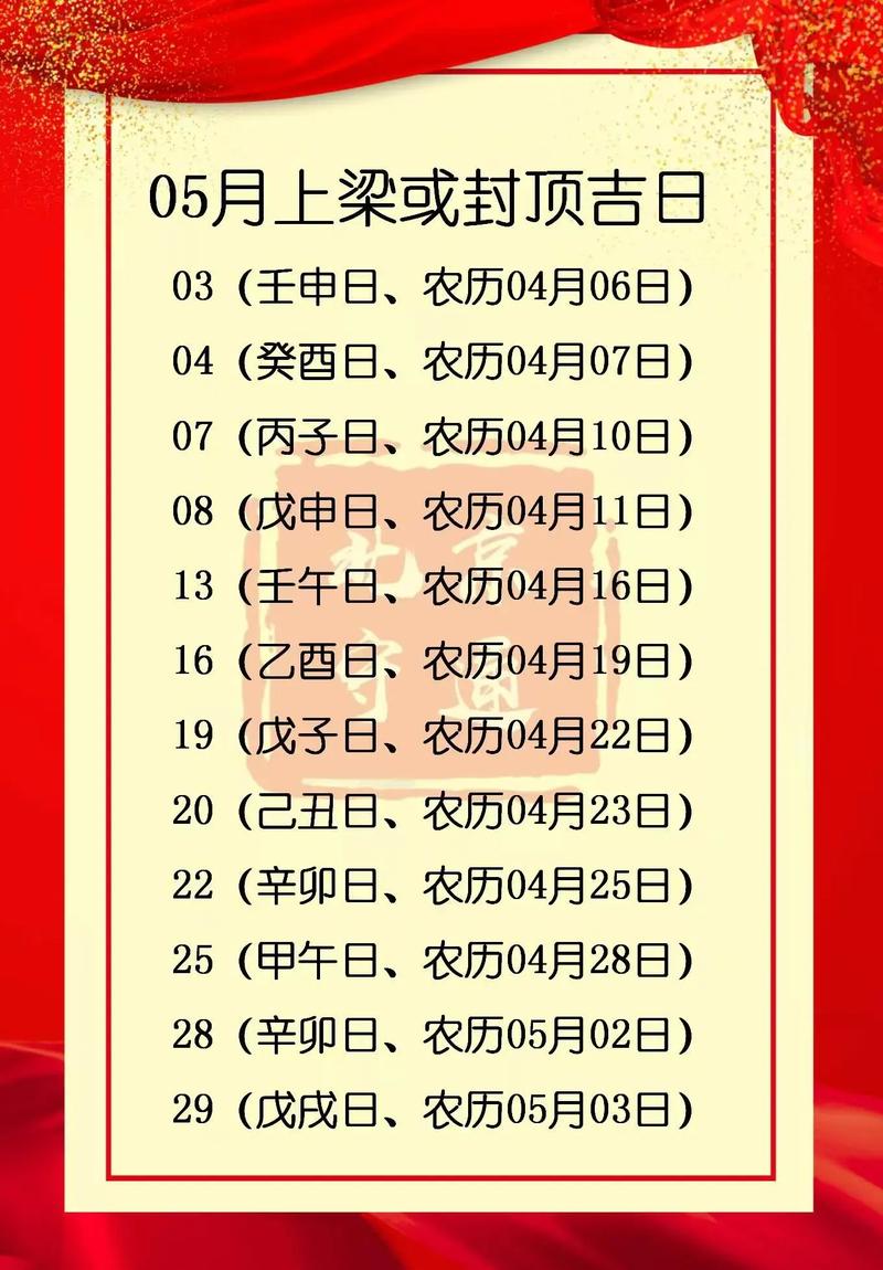 2026年5月16日作为上梁吉日是否适宜？