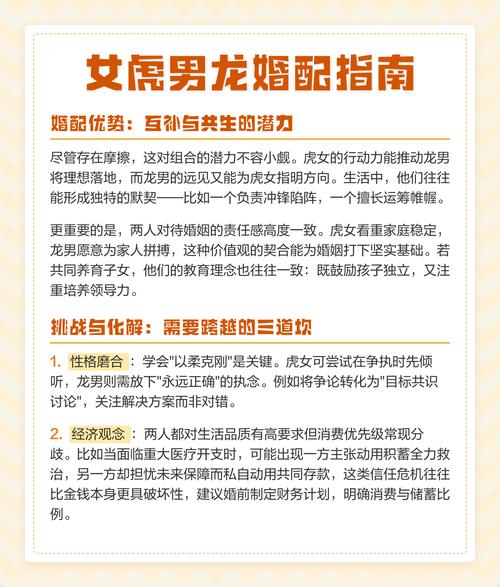 女龙男虎的属相婚配，是否有利于双方感情和谐与事业发展？