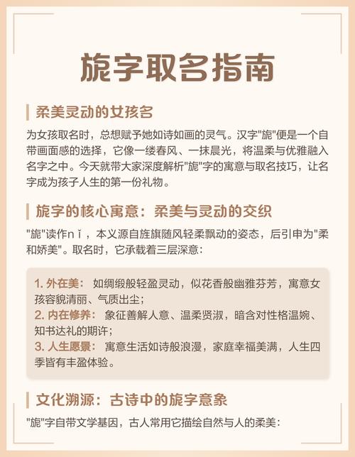 旎字五行属什么？如何根据五行属相为旎字女孩挑选最佳组合名字？