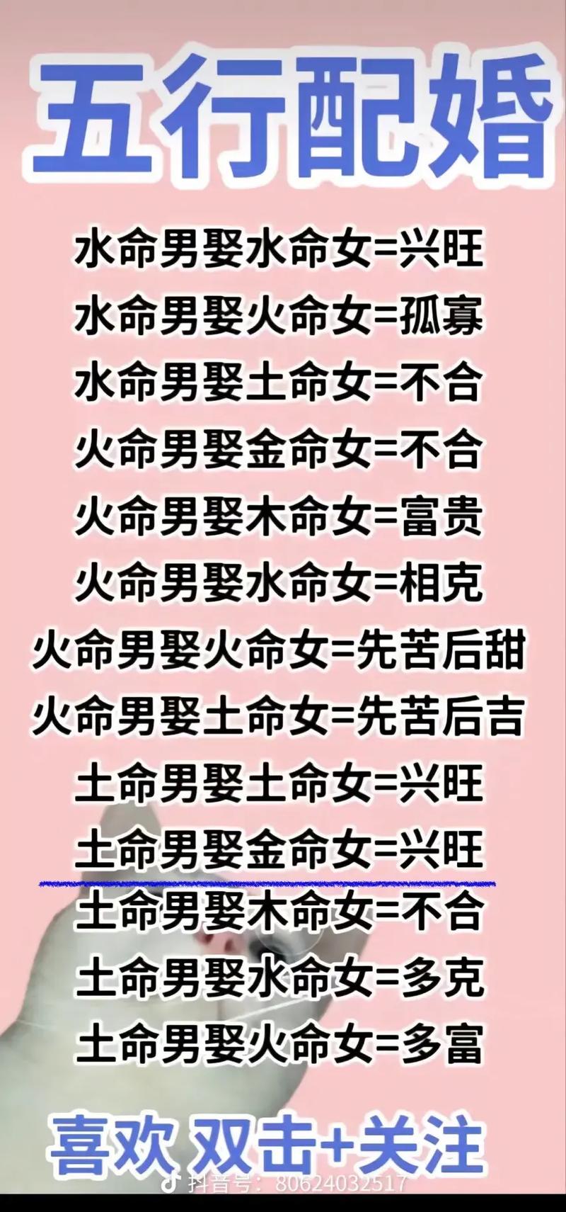 土命女孩与哪种命格的男生结合蕞为匹配？