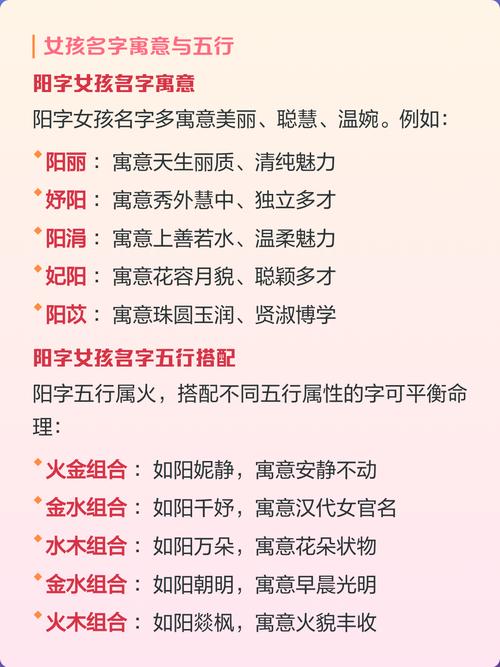 阳字五行属什么如何根据五行原理为男孩起名？