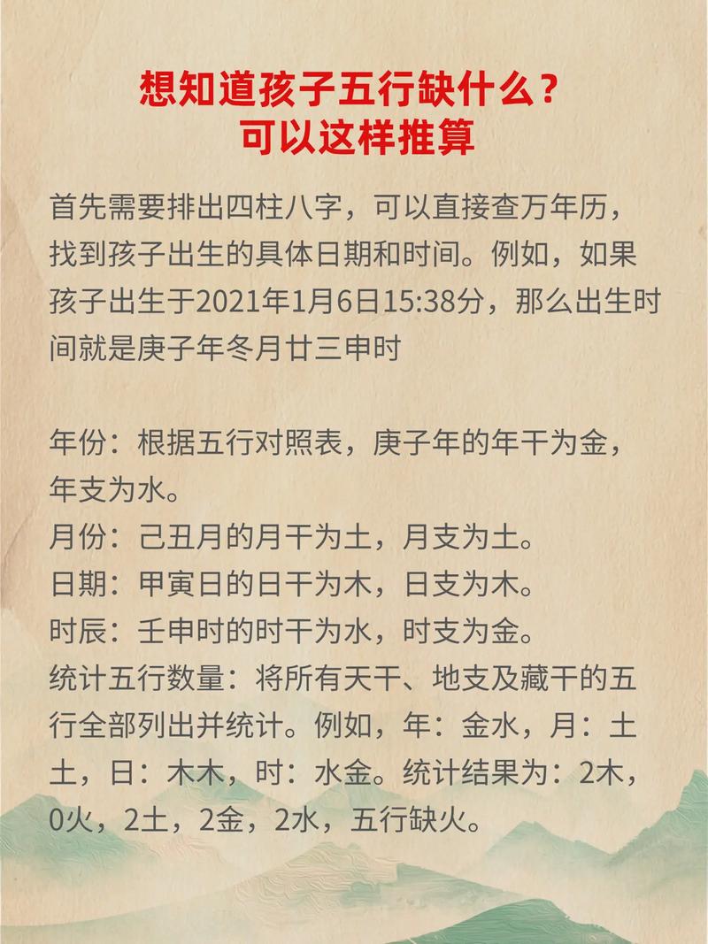 孩子的八字中缺少什么命格，需要如何调整以改善运势？