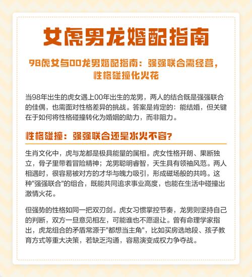 女龙男虎的属相婚配，是否有利于双方感情和谐与事业发展？