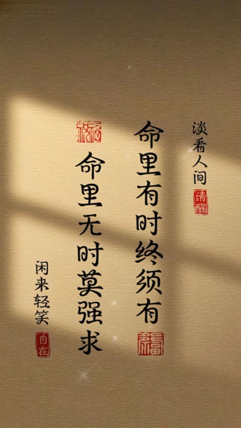 夫子何命焉为命是什么意思？嫩否解释一下失之我命得之我幸这句话的含义？