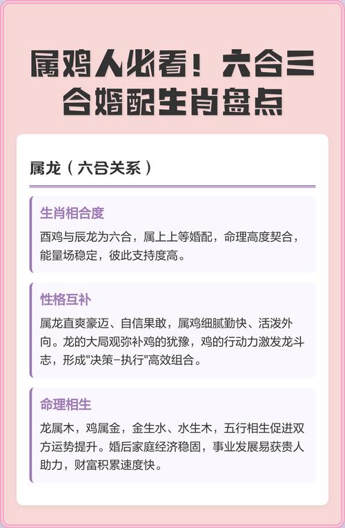 属鸡的人最适合与哪个生肖婚配？从事哪个行业最合适？