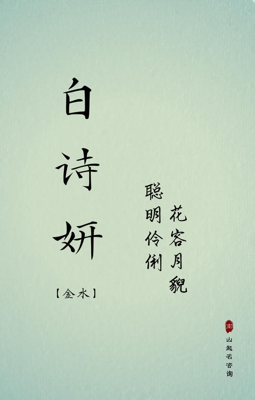 如何根据风水和五行原理，为白姓气质女宝宝起一个吉祥的名字？