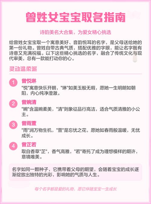 如何给有气质的女宝宝取一个既独特又有文化底蕴的名字呢？