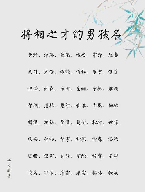 才字取名对男孩有什么特别的寓意和期望？