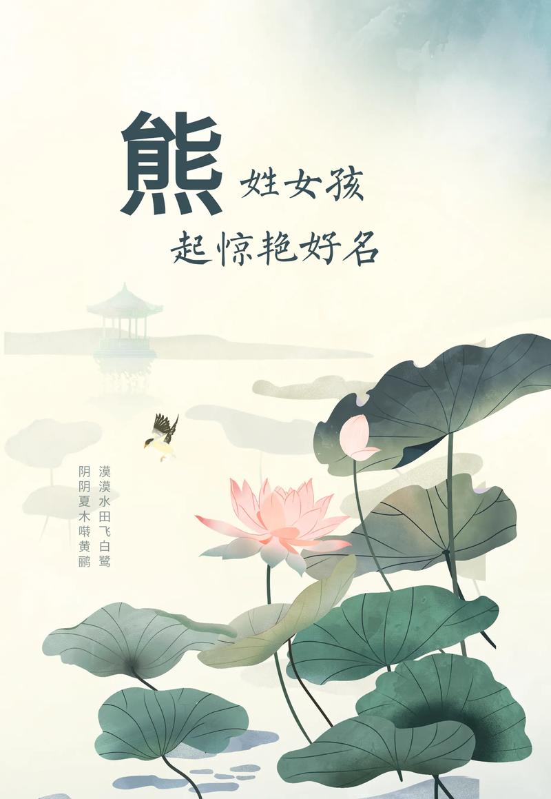 如何根据风水和五行原理，为熊姓吉利女孩取一个吉祥的名字？