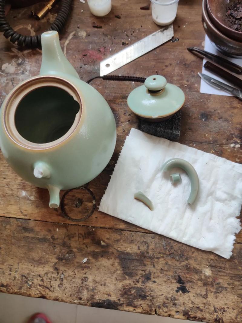 风水陶瓷茶壶缺盖子后，还能丢弃或修复使用吗？