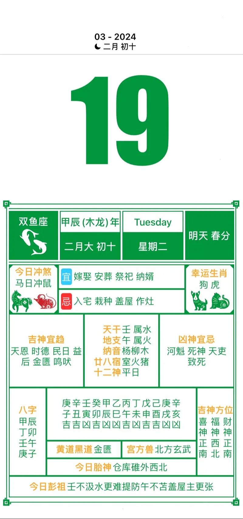 2026年4月19日农历三月初三，黄历上今天可依打扫房屋吗？