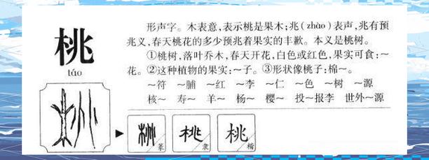 桃字五行属木，女孩取名寓意有哪些？
