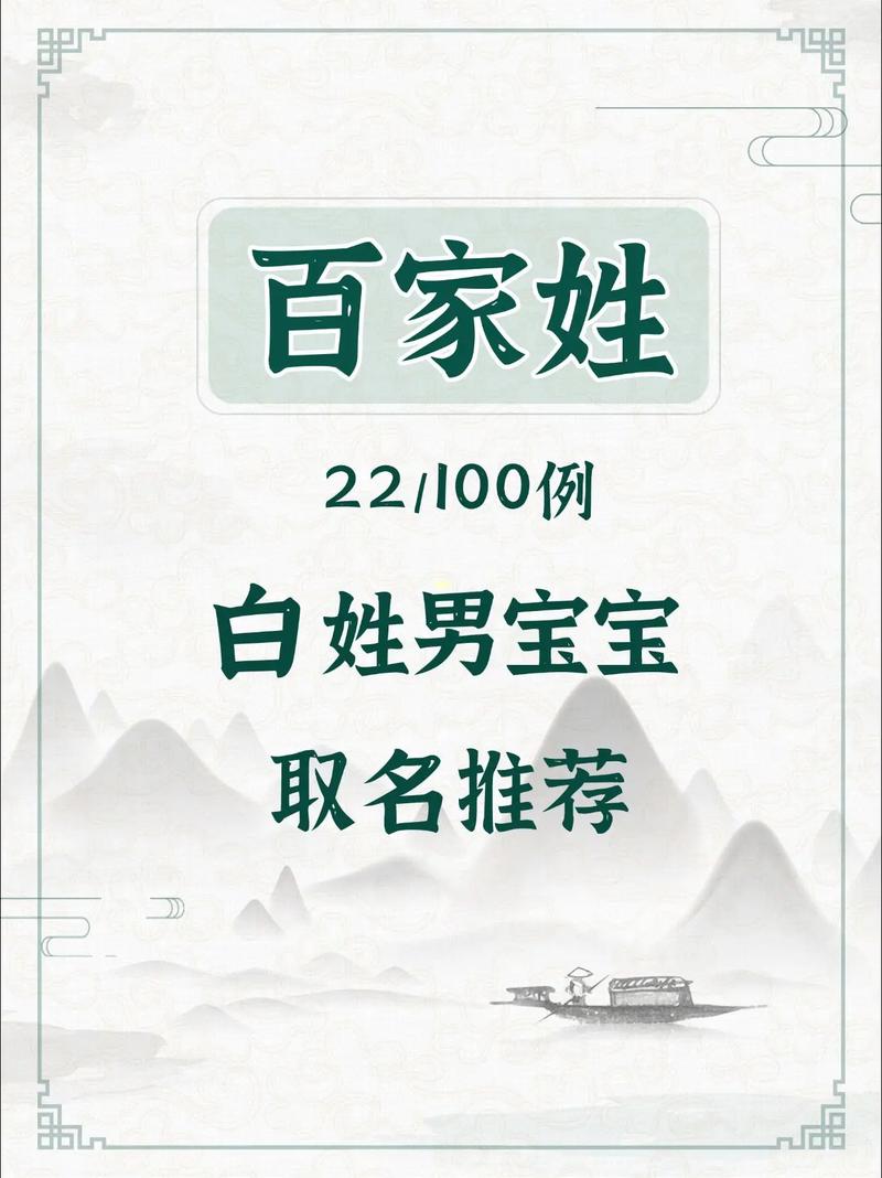 取一个洋气又好听的男孩名字，姓白，有什么推荐吗？