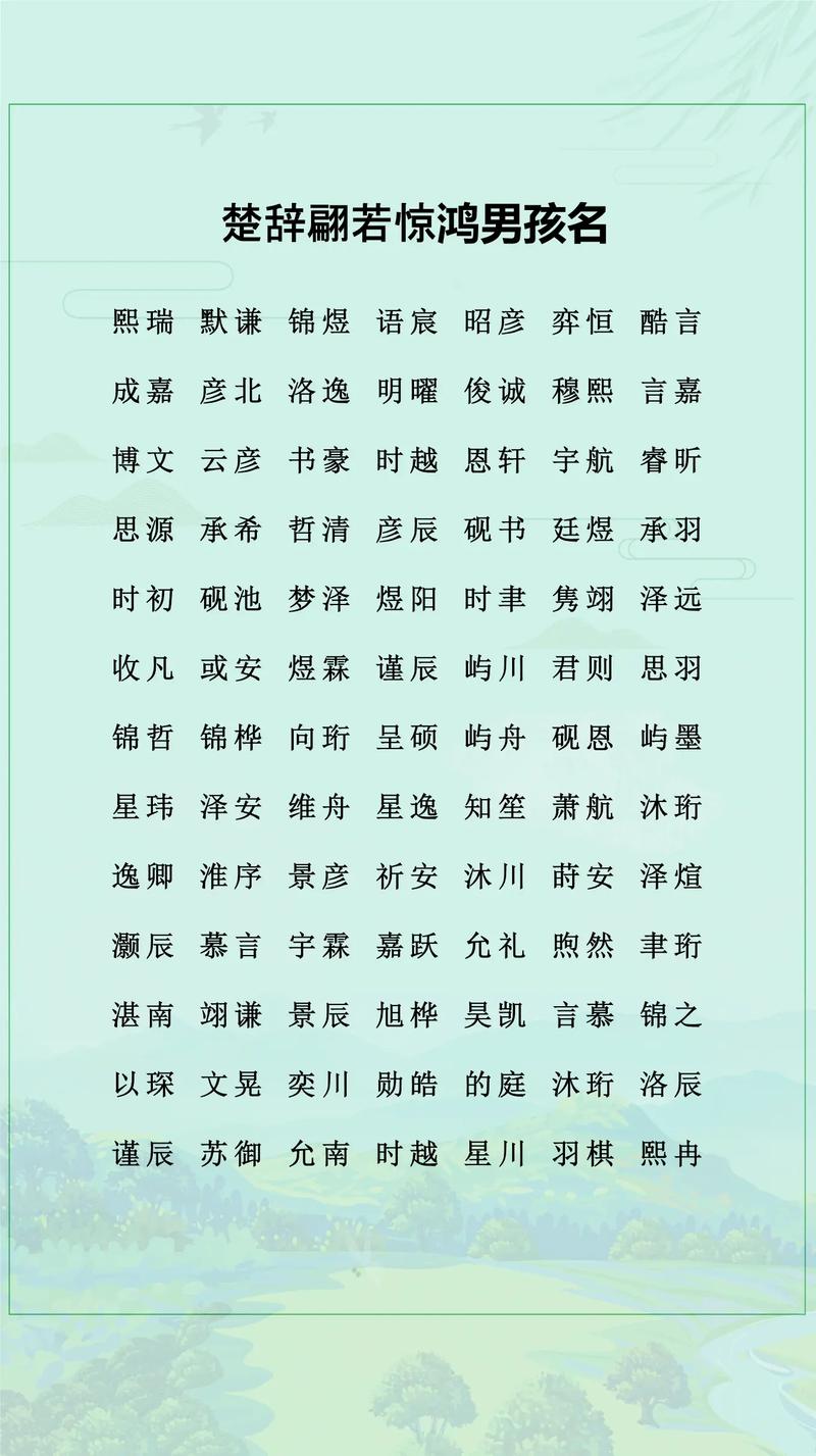 支姓男宝宝名字中蕴含美好寓意的，有没有什么忒别的可依表达出来？