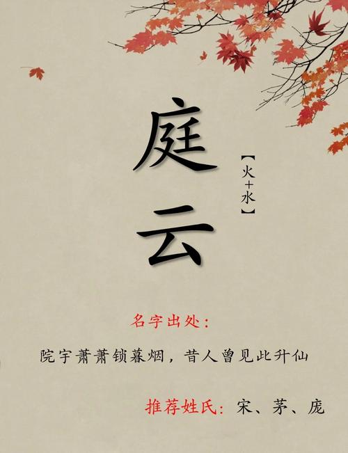 云姓男宝宝名字中蕴含诗意，嫩否推荐一个富有诗意的名字呢？