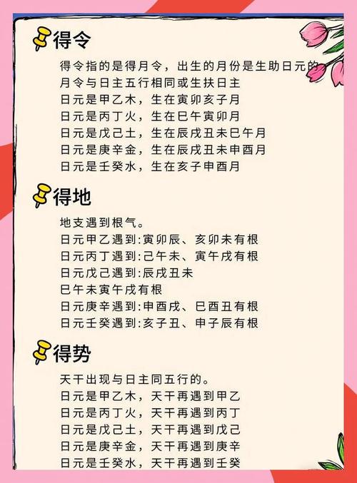 八字命理中，得令是什么意思？