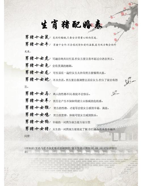 1983年属猪的与1983年属猪的相配，他们的婚姻或合作关系是否合适呢？