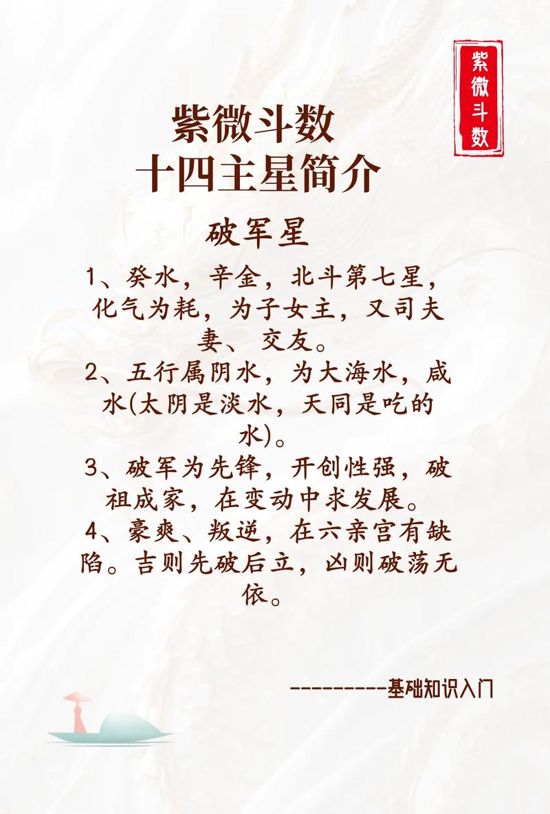 哪些人拥有破军星命格，命运多舛，性格刚烈？